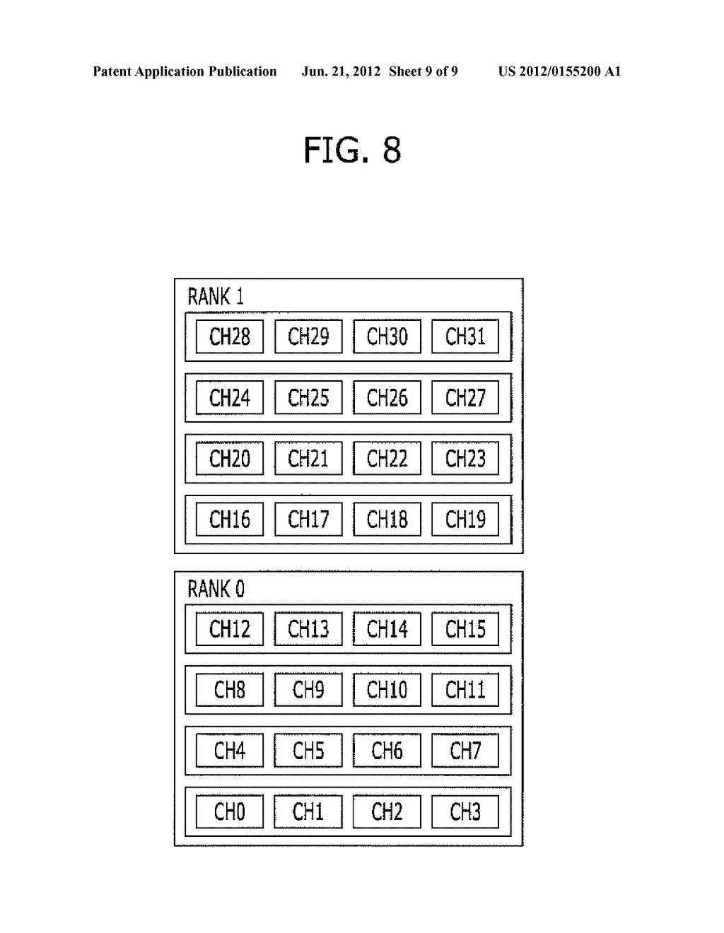 MEMORY DEVICE, MEMORY SYSTEM INCLUDING THE SAME, AND CONTROL METHOD     THEREOF - diagram, schematic, and image 10