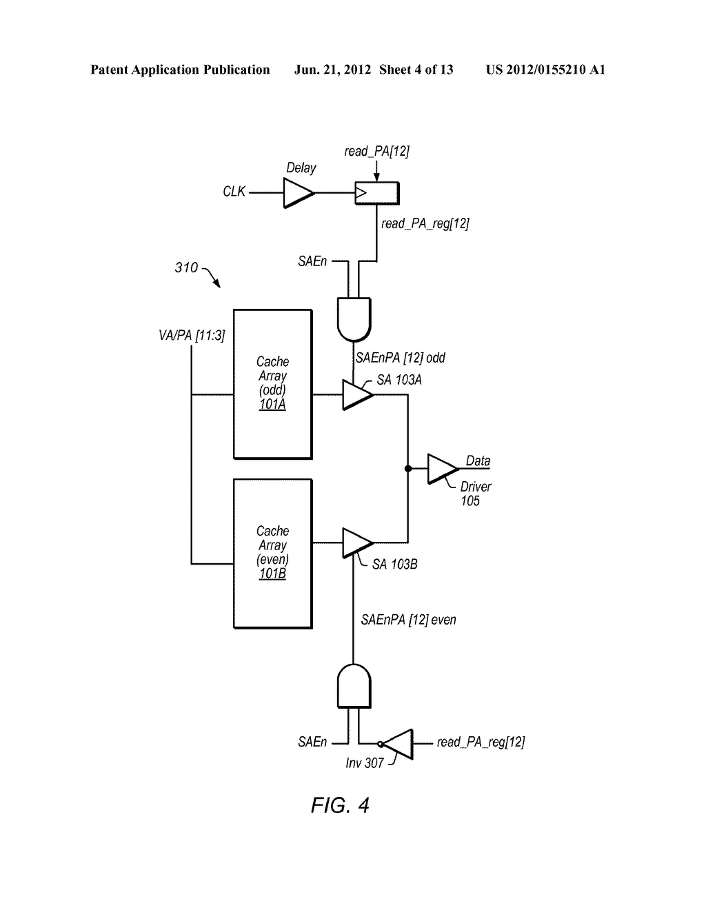 PHYSICAL ORGANIZATION OF MEMORY TO REDUCE POWER CONSUMPTION - diagram, schematic, and image 05