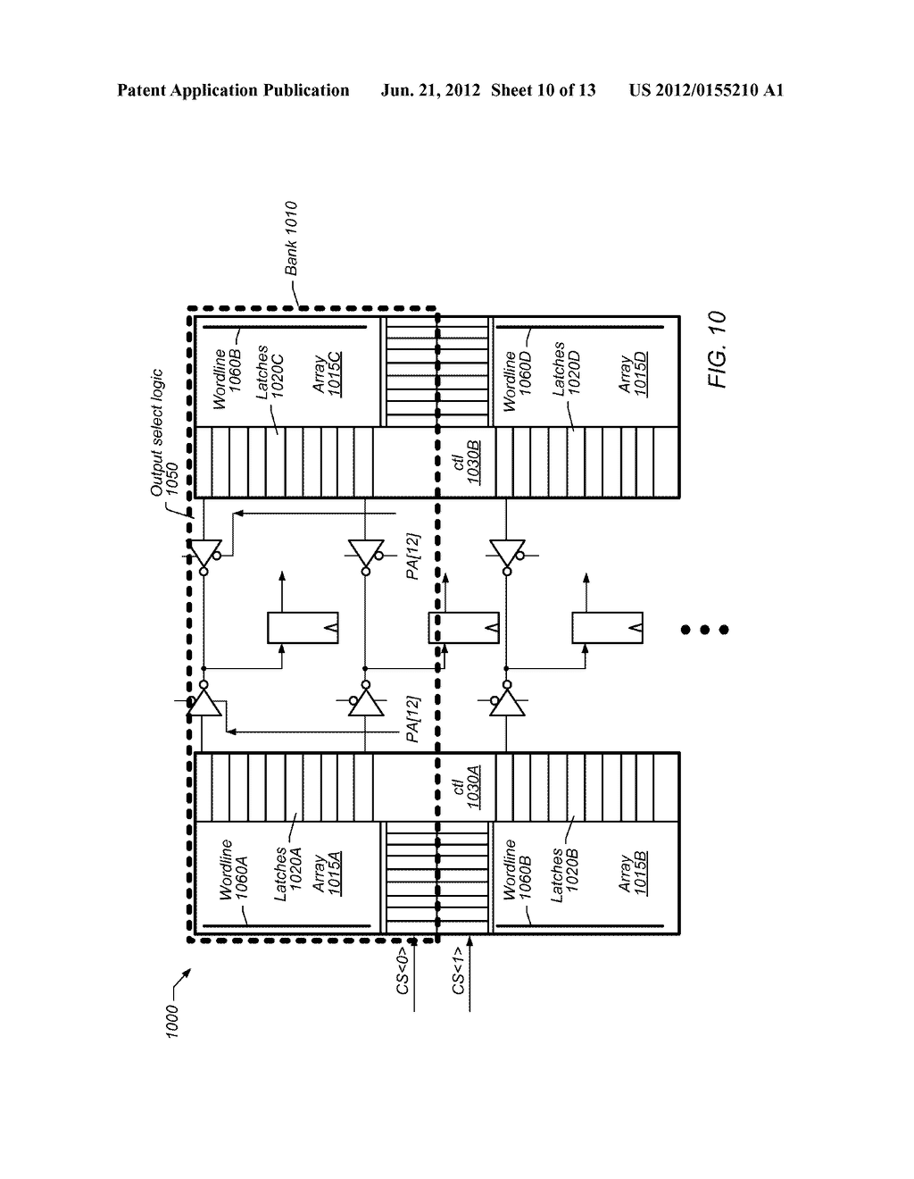 PHYSICAL ORGANIZATION OF MEMORY TO REDUCE POWER CONSUMPTION - diagram, schematic, and image 11