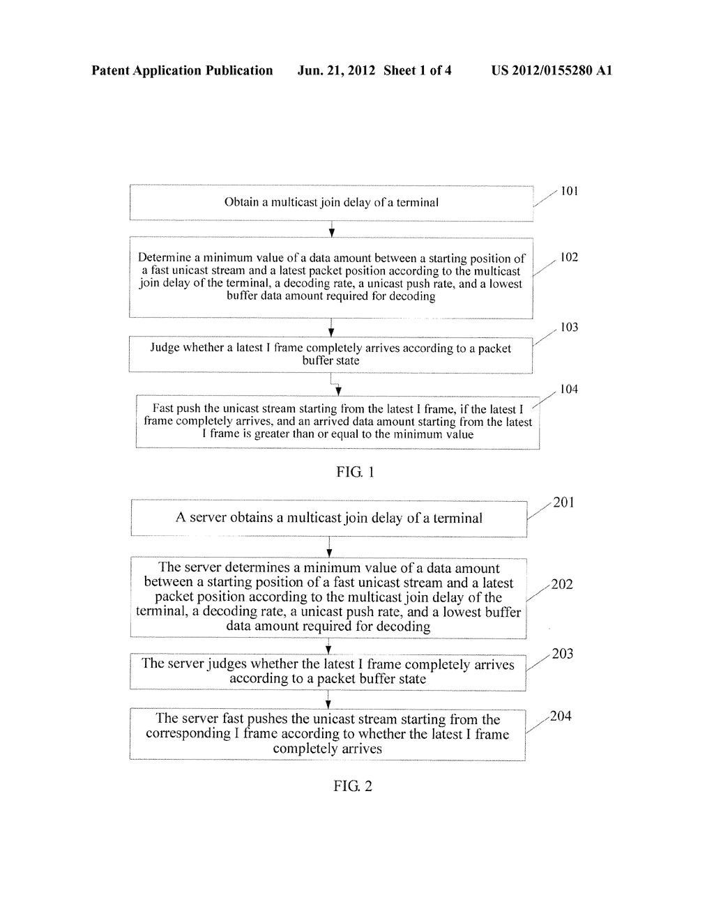 Method and device for fast pushing unicast stream in fast channel change - diagram, schematic, and image 02