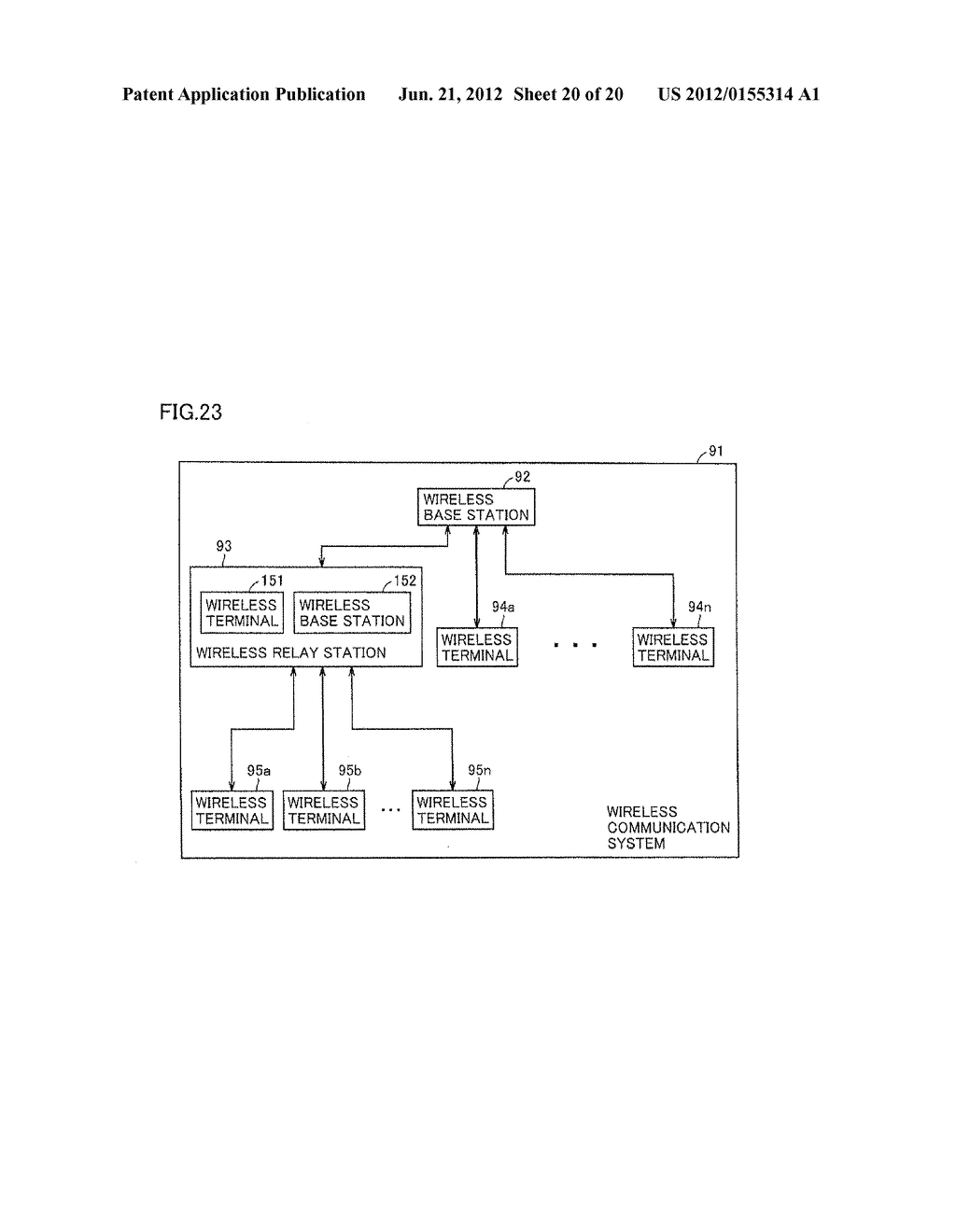 WIRELESS BASE STATION, WIRELESS TERMINAL, WIRELESS RELAY STATION, AND     WIRELESS BASE STATION SYSTEM - diagram, schematic, and image 21