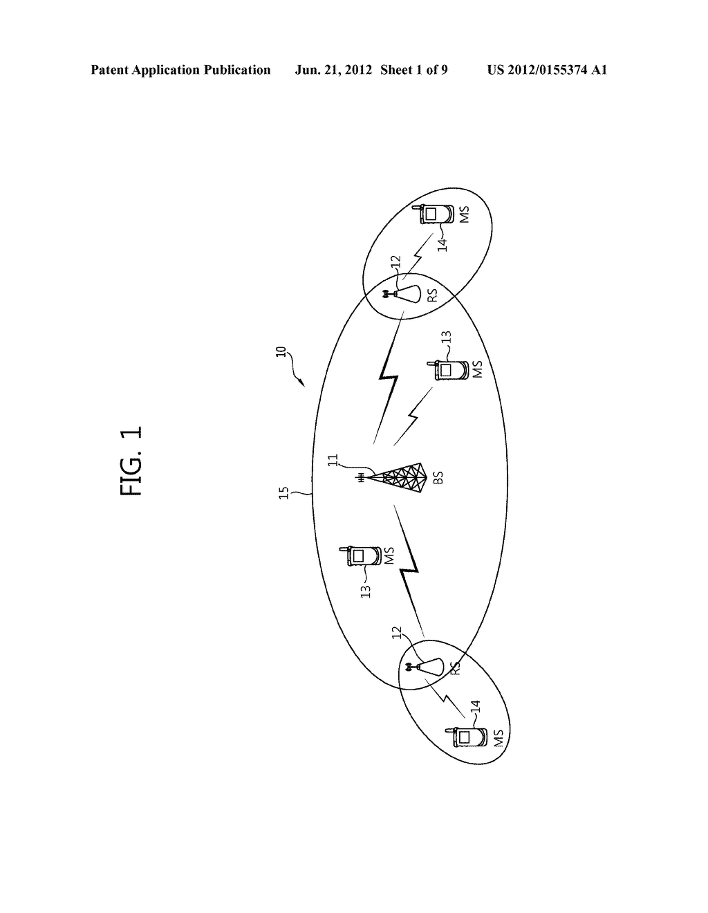 METHOD AND APPARATUS FOR SETTING A FRAME IN A WIRELESS COMMUNICATION     SYSTEM COMPRISING A RELAY STATION - diagram, schematic, and image 02
