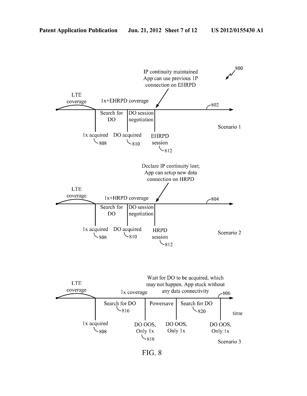 PREVENTING LOSS OF IP CONTINUITY WHEN TRANSITIONING BETWEEN DIFFERENT     NETWORKS - diagram, schematic, and image 08