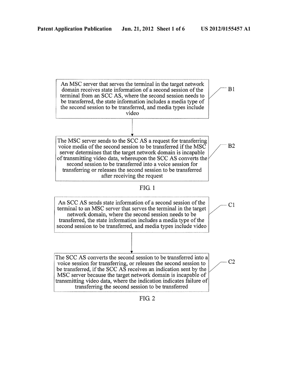 MULTI-SESSION TRANSFER METHOD, CALL CONTROL DEVICE, SERVICE CONTINUITY AND     CONTINUITY APPLICATION SERVER - diagram, schematic, and image 02