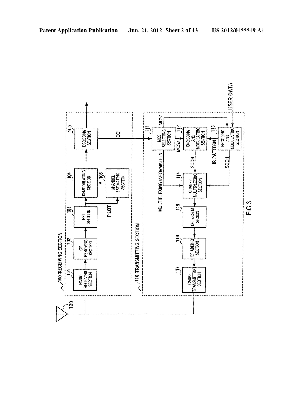 RADIO TRANSMISSION APPARATUS, AND RADIO TRANSMISSION METHOD - diagram, schematic, and image 03