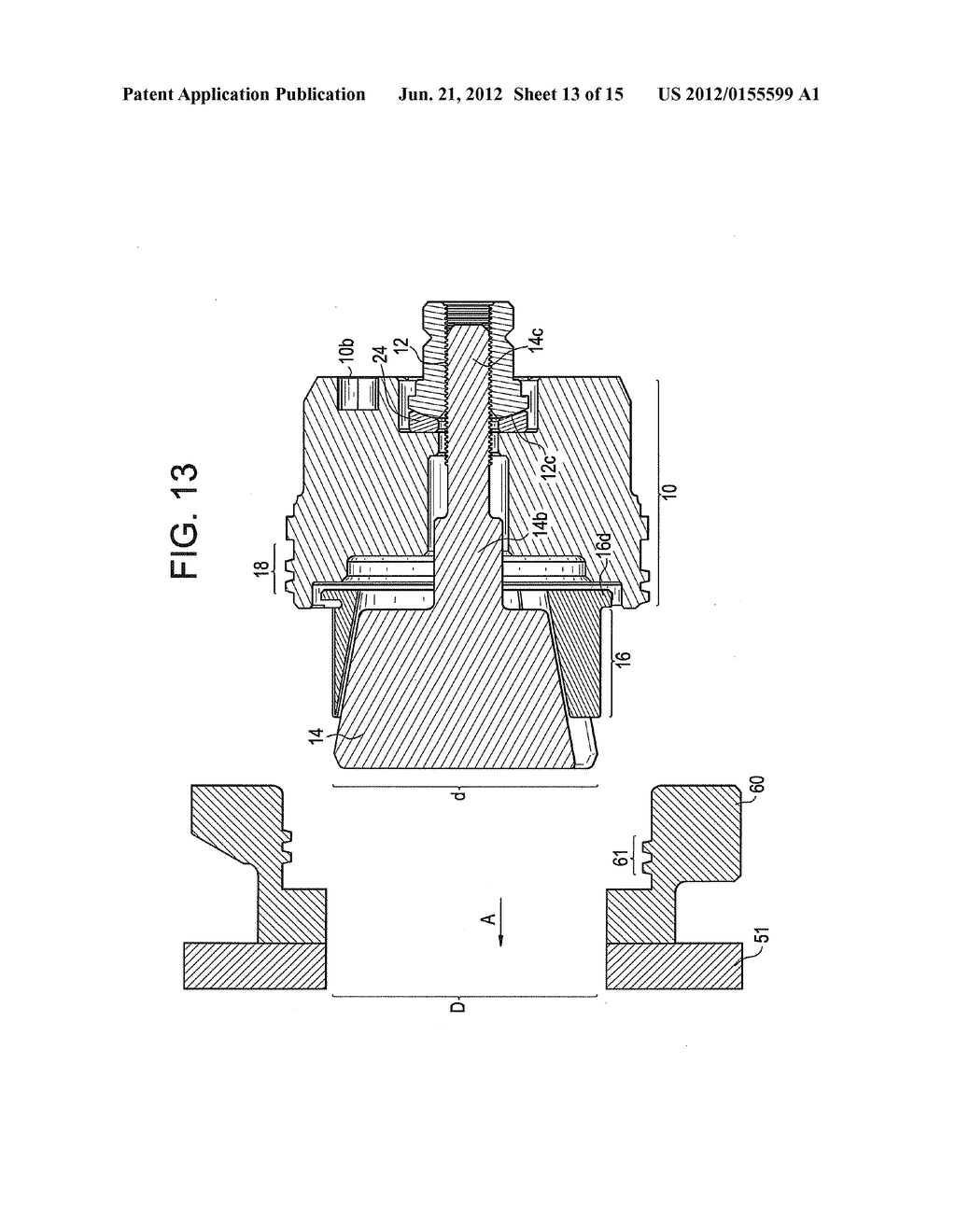 METHOD AND APPARATUS FOR AN EXPANDING SPLIT BUSHING PIPE PLUG ASSEMBLY - diagram, schematic, and image 14