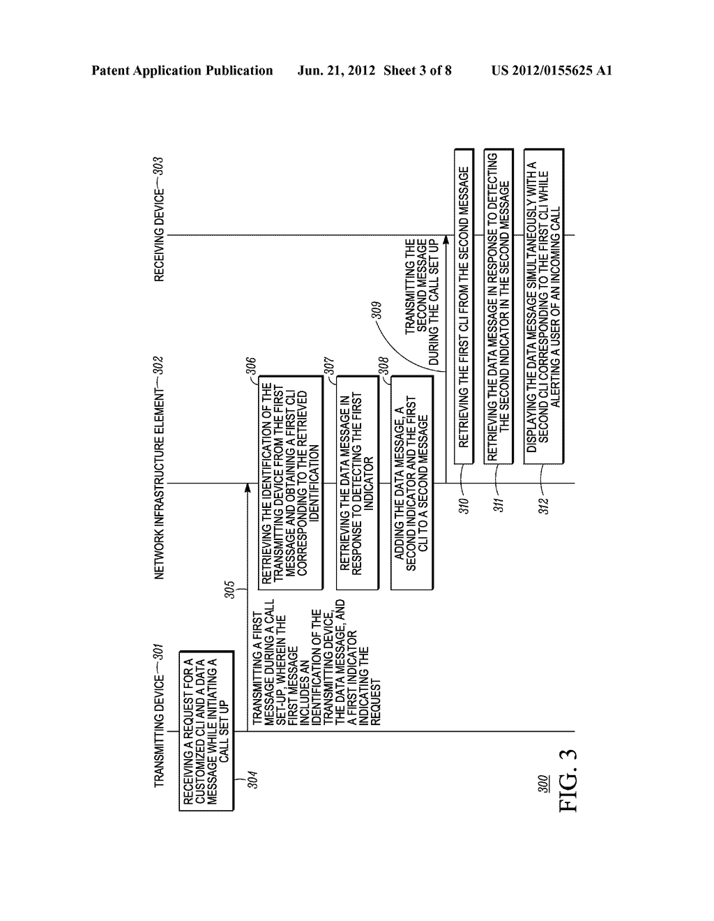 Method and Apparatus for Displaying a Customized Caller Line     Identification - diagram, schematic, and image 04