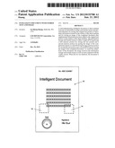 Intelligent document with stored text and image diagram and image