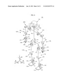 WALKING ROBOT AND SIMULTANEOUS LOCALIZATION AND MAPPING METHOD THEREOF diagram and image