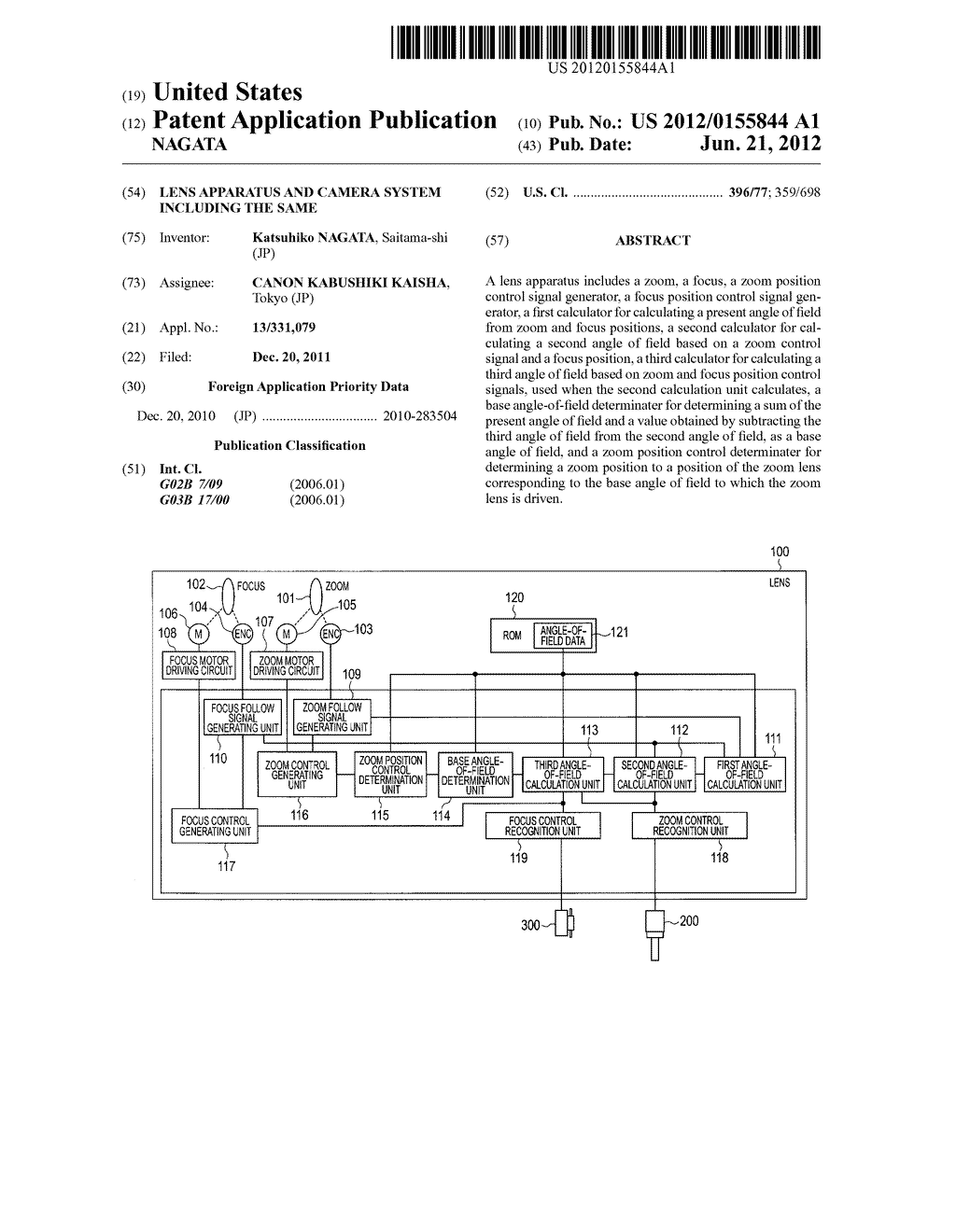 LENS APPARATUS AND CAMERA SYSTEM INCLUDING THE SAME - diagram, schematic, and image 01