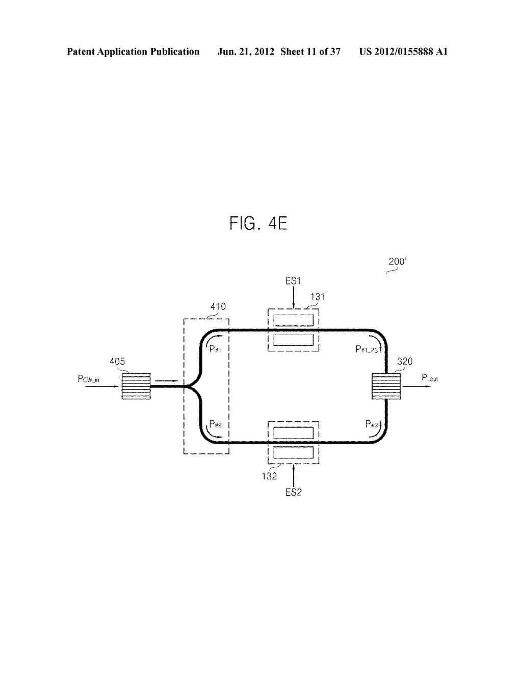 OPTICAL MODULATOR WITH REDUCED SIZE AND OPTICAL TRANSMITTER INCLUDING THE     SAME - diagram, schematic, and image 12