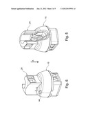 DEVICE FOR CONNECTING TWO COMPONENTS diagram and image