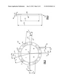 AIR CYCLE MACHINE BEARING COOLING INLET PLATE diagram and image