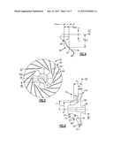 AIR CYCLE MACHINE COMPRESSOR ROTOR diagram and image