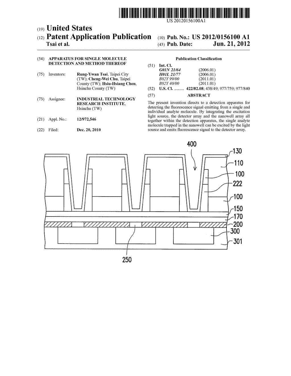 APPARATUS FOR SINGLE MOLECULE DETECTION AND METHOD THEREOF - diagram, schematic, and image 01