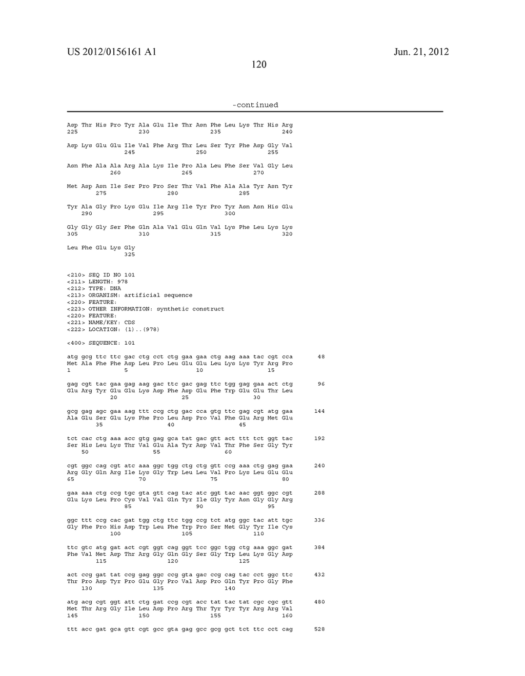 PERHYDROLASE VARIANT PROVIDING IMPROVED SPECIFIC ACTIVITY - diagram, schematic, and image 121