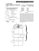 SINGLE-USE BARREL FOR STORING AND RACKING A PRESSURIZED BEVERAGE SUCH AS     BEER OR LEMONADE diagram and image