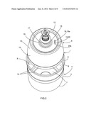 SINGLE-USE BARREL FOR STORING AND RACKING A PRESSURIZED BEVERAGE SUCH AS     BEER OR LEMONADE diagram and image