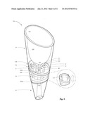 VARIABLY THROTTLED BEVERAGE AERATOR diagram and image