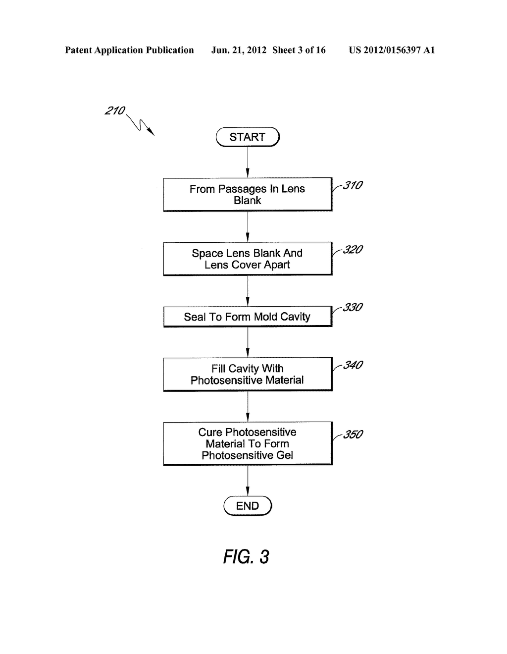 METHOD OF MANUFACTURING AN OPTICAL LENS - diagram, schematic, and image 04