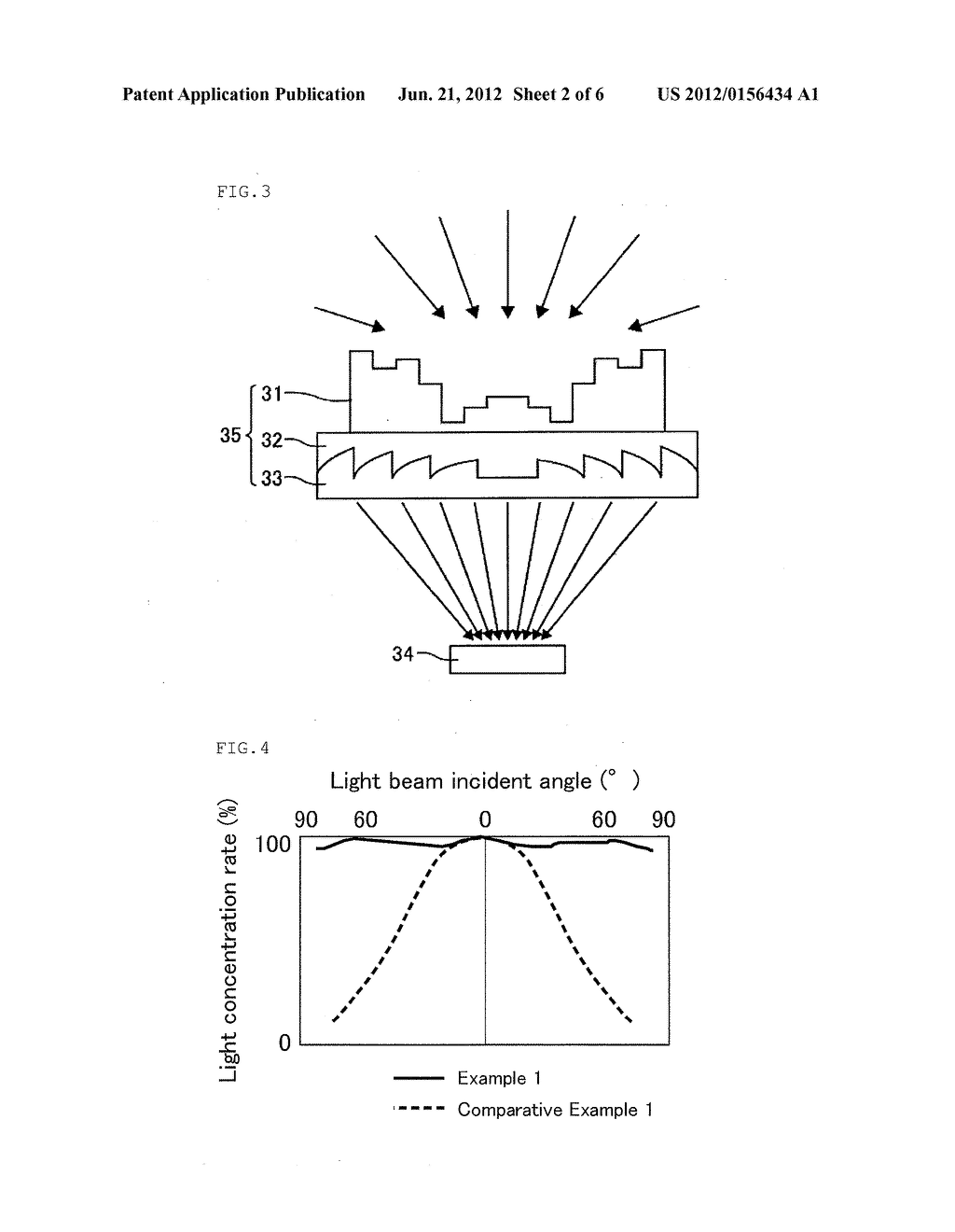 LIGHT-CONCENTRATING FILM, METHOD FOR PRODUCING SAME, FOCUSING ELEMENT,     SOLAR CELL, AND FOCUSING METHOD - diagram, schematic, and image 03