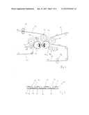 FIBROUS PRODUCT AND METHOD AND DEVICE FOR MANUFACTURING SUCH A FIBROUS     PRODUCT diagram and image