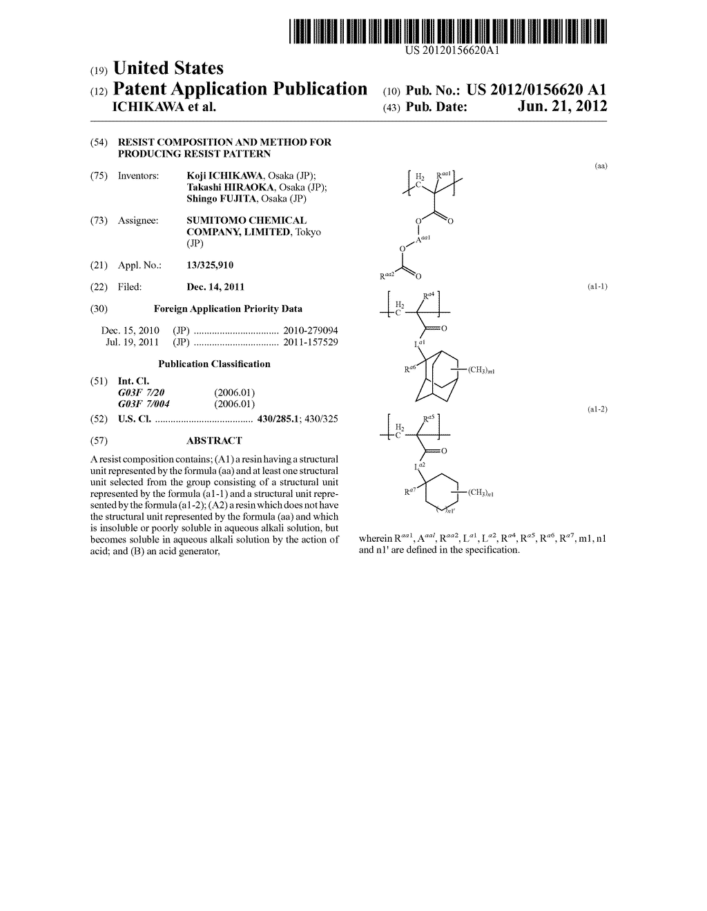 RESIST COMPOSITION AND METHOD FOR PRODUCING RESIST PATTERN - diagram, schematic, and image 01