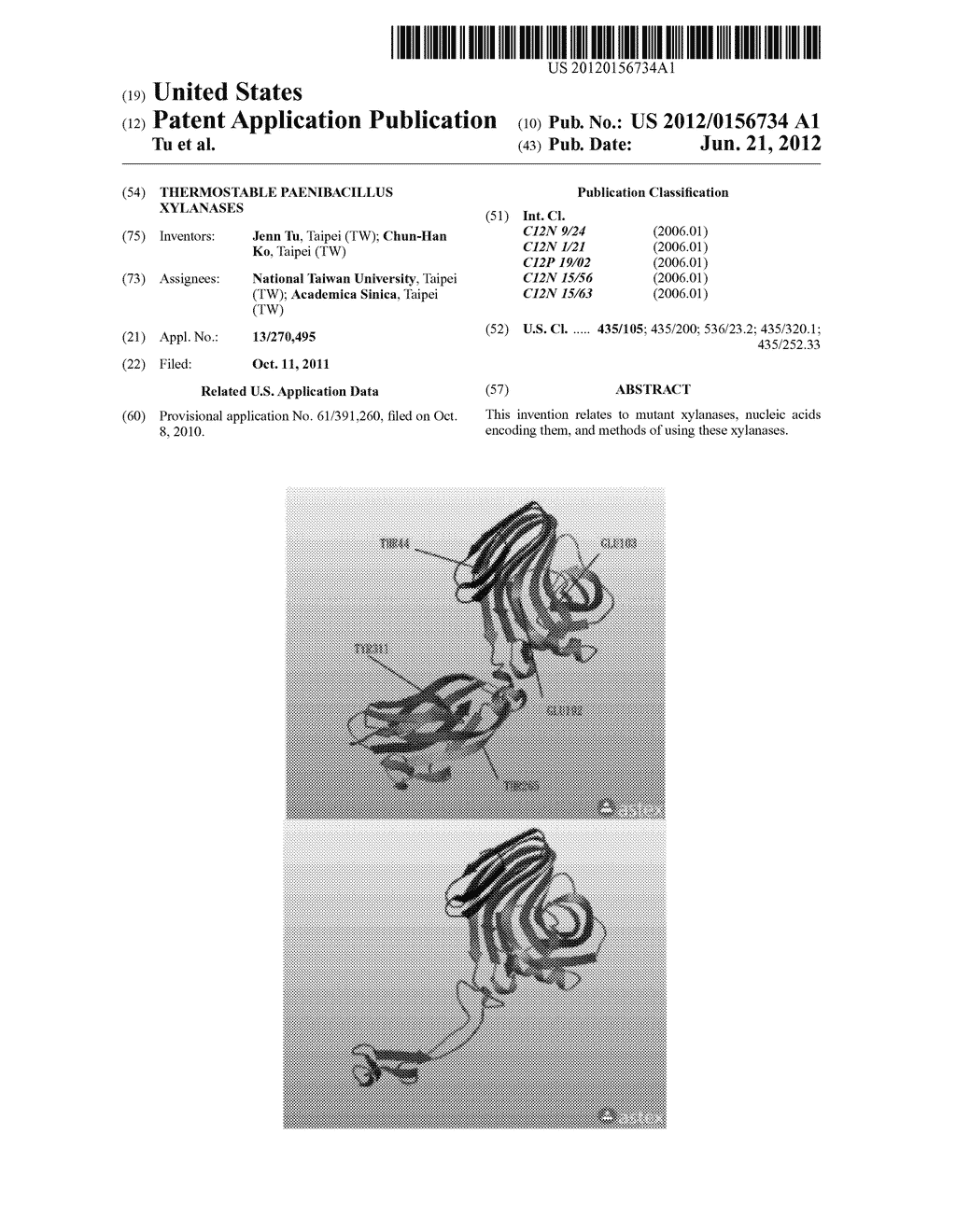 THERMOSTABLE PAENIBACILLUS XYLANASES - diagram, schematic, and image 01