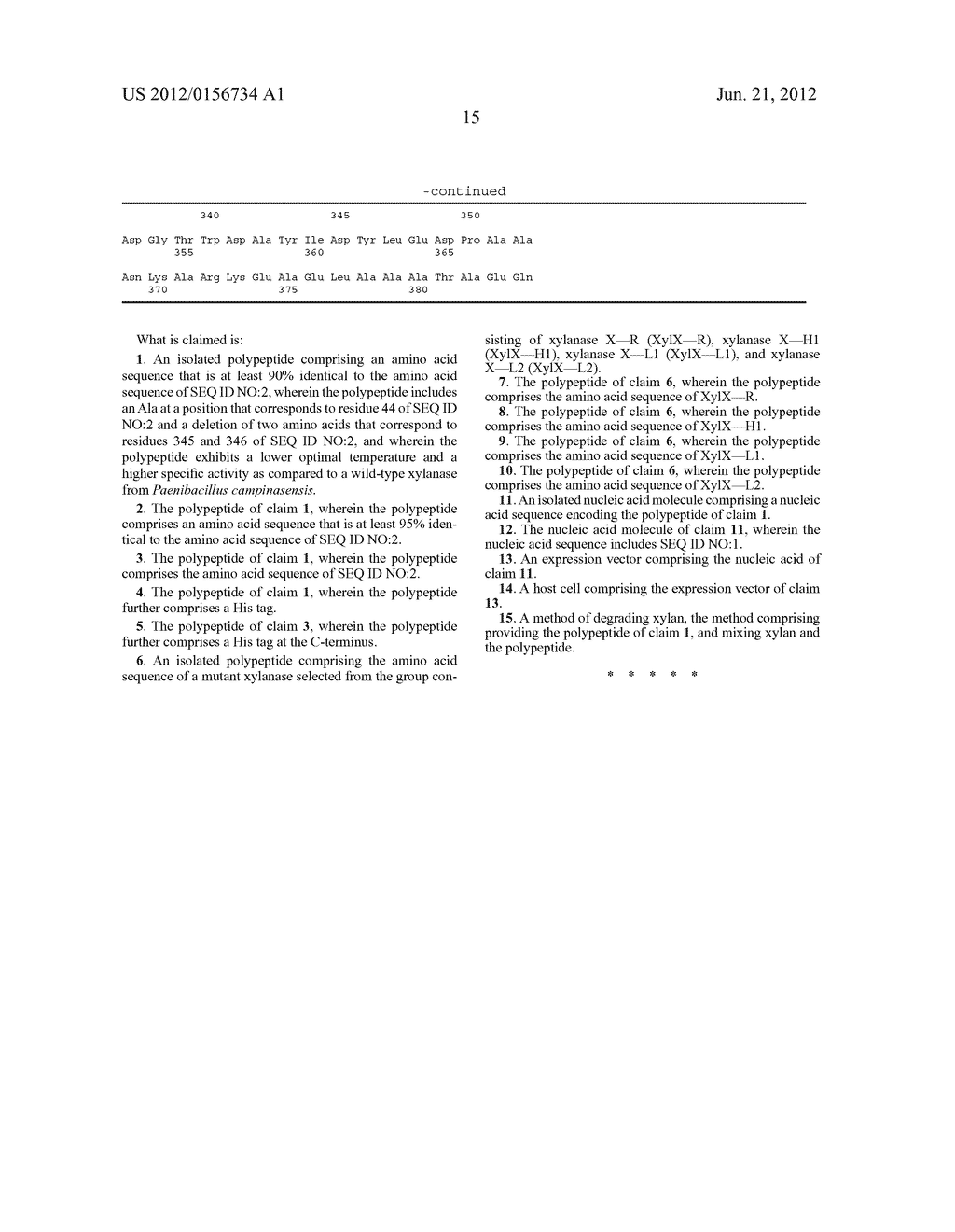 THERMOSTABLE PAENIBACILLUS XYLANASES - diagram, schematic, and image 25