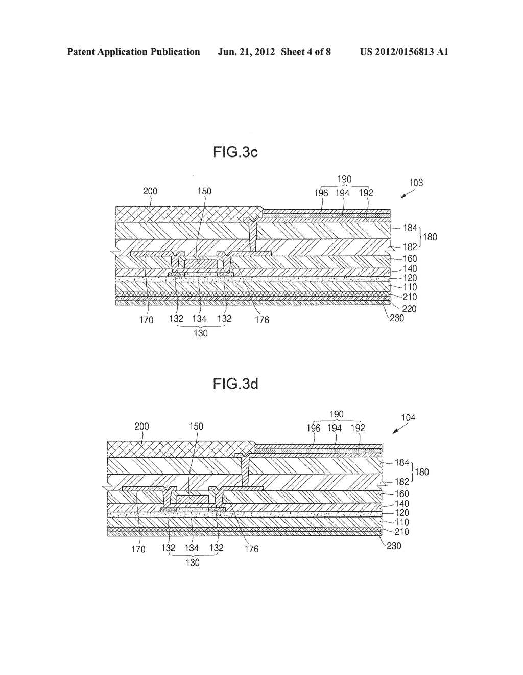 ORGANIC LIGHT EMITTING DISPLAY DEVICE AND FABRICATING METHOD THEREOF - diagram, schematic, and image 05