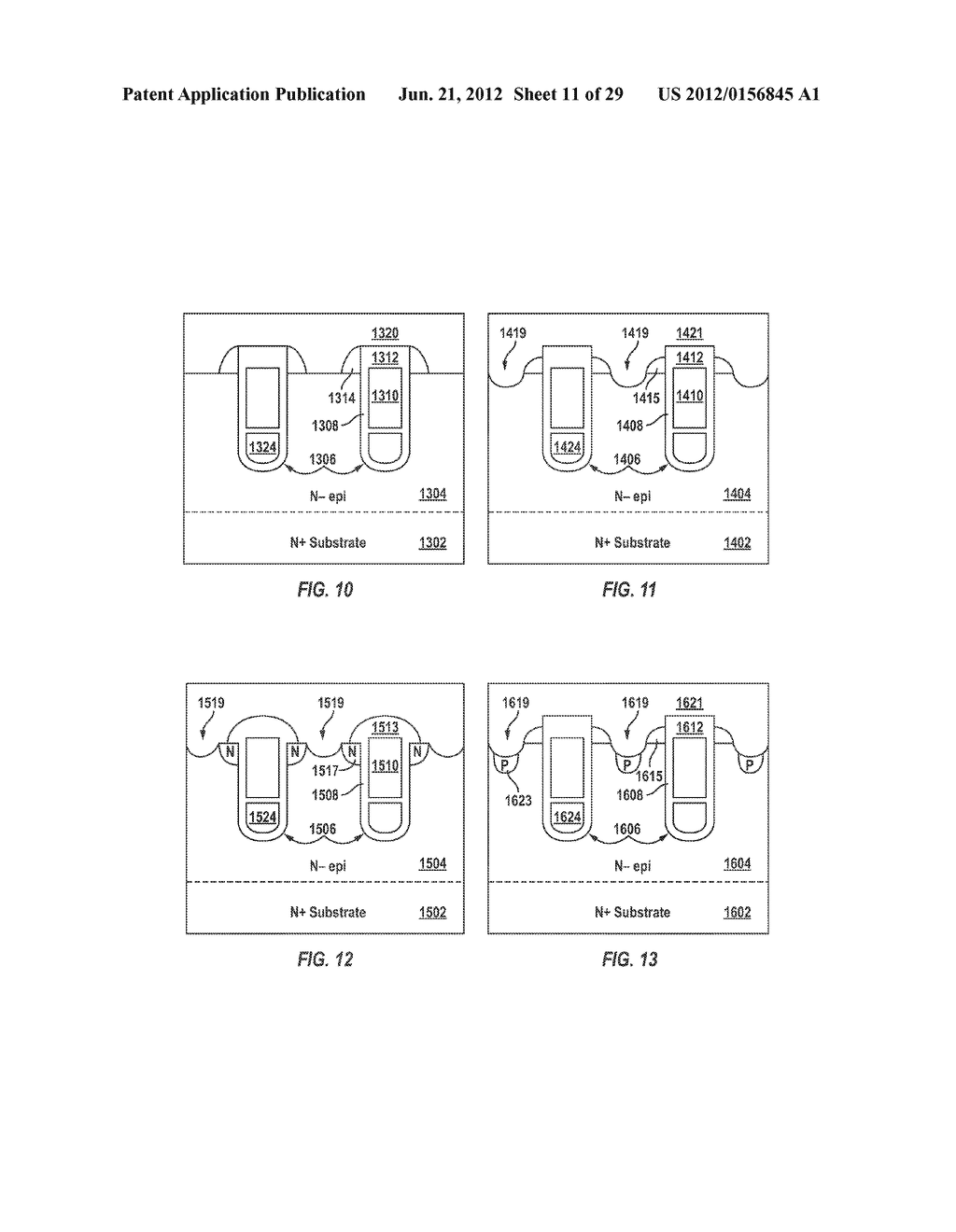 METHOD OF FORMING A FIELD EFFECT TRANSISTOR AND SCHOTTKY DIODE - diagram, schematic, and image 12