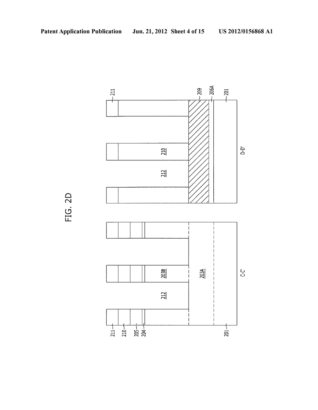 METHOD FOR FABRICATING SEMICONDUCTOR DEVICE WITH BURIED WORD LINE - diagram, schematic, and image 05