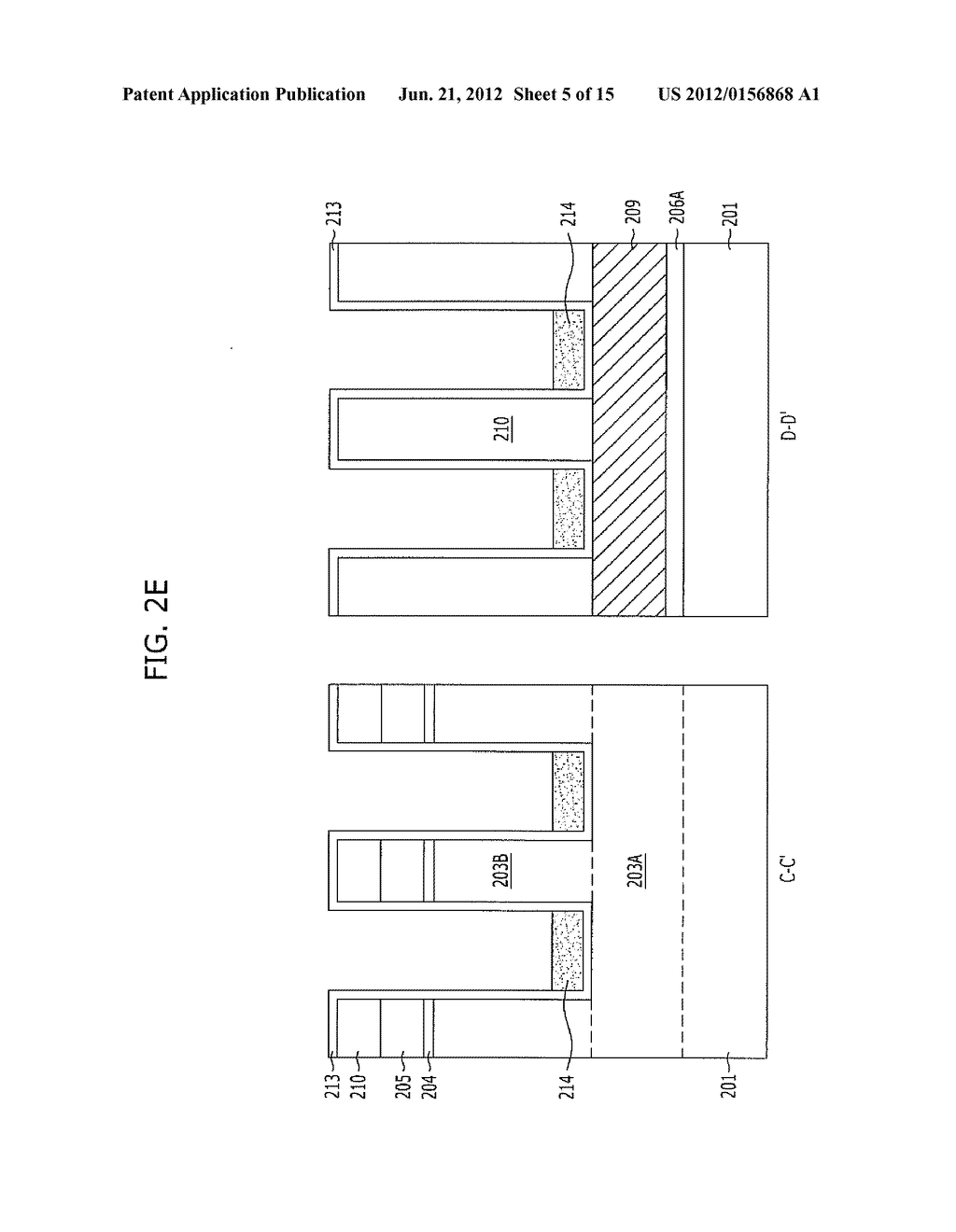 METHOD FOR FABRICATING SEMICONDUCTOR DEVICE WITH BURIED WORD LINE - diagram, schematic, and image 06