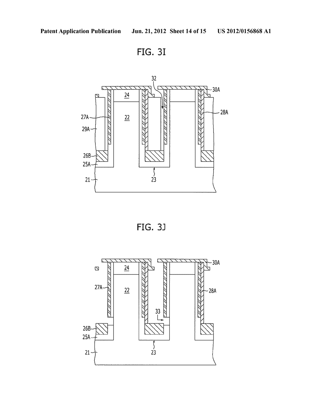 METHOD FOR FABRICATING SEMICONDUCTOR DEVICE WITH BURIED WORD LINE - diagram, schematic, and image 15