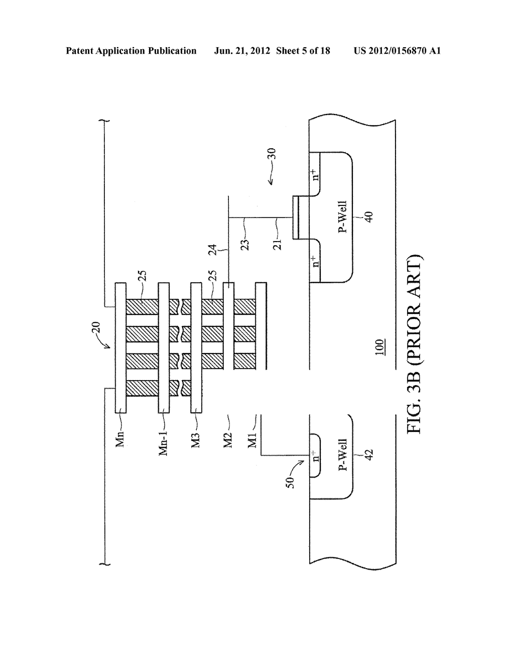 Chip Pad Resistant to Antenna Effect and Method - diagram, schematic, and image 06