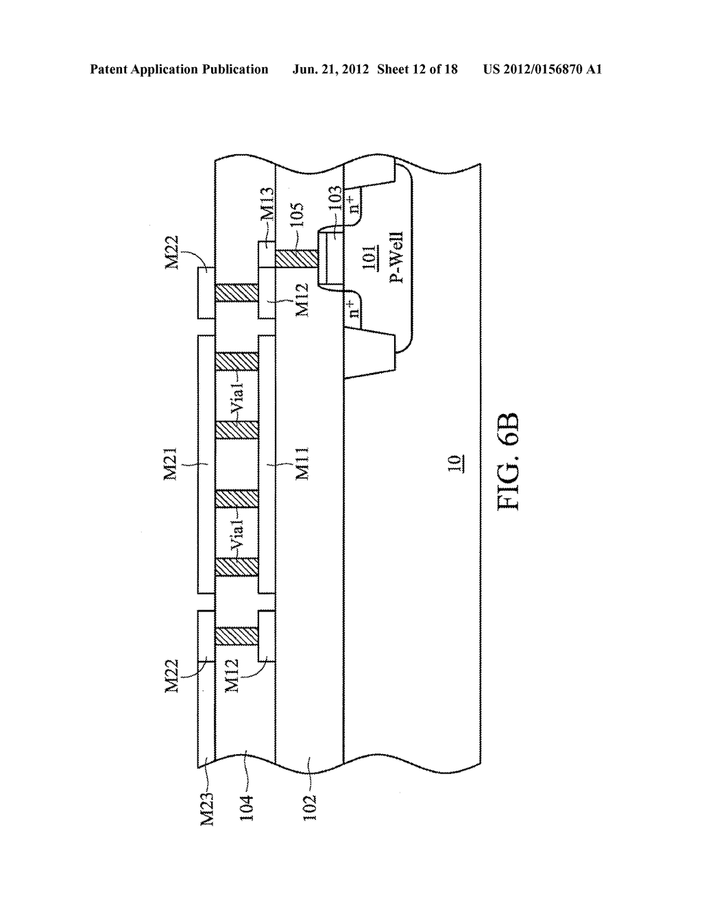 Chip Pad Resistant to Antenna Effect and Method - diagram, schematic, and image 13