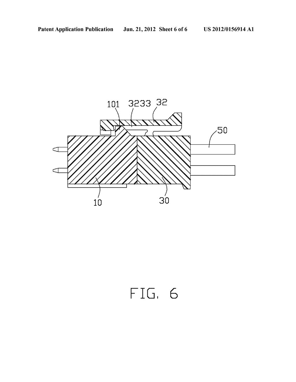 ELECTRICAL CONNECTOR ASSEMBLY WITH AN ANTI-MISMATING MECHANISM - diagram, schematic, and image 07