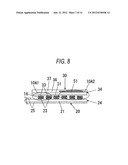 SUBSTRATE CONNECTING STRUCTURE AND ELECTRONIC DEVICE diagram and image