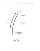 METHOD AND APPARATUS FOR AIR FLOW CONTROL IN AN AIRCRAFT SIDEWALL VOLUME diagram and image