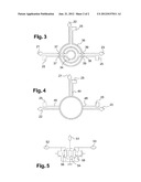 ELECTRONIC SWITCH AND COMMUNICATION DEVICE INCLUDING SUCH A SWITCH diagram and image