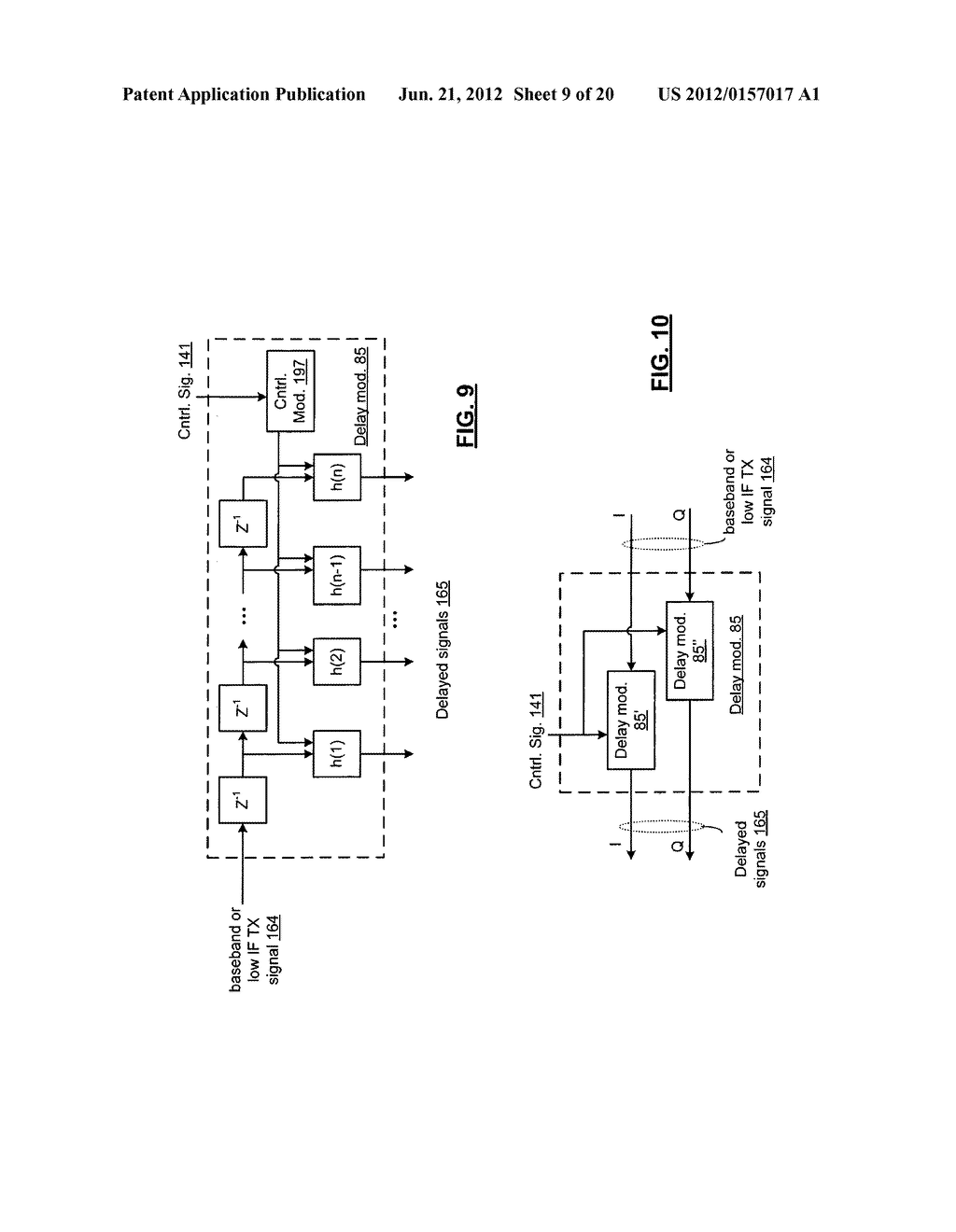 RF TRANSMITTER AND INTEGRATED CIRCUIT WITH PROGRAMMABLE BASEBAND FILTERING     AND METHODS FOR USE THEREWITH - diagram, schematic, and image 10