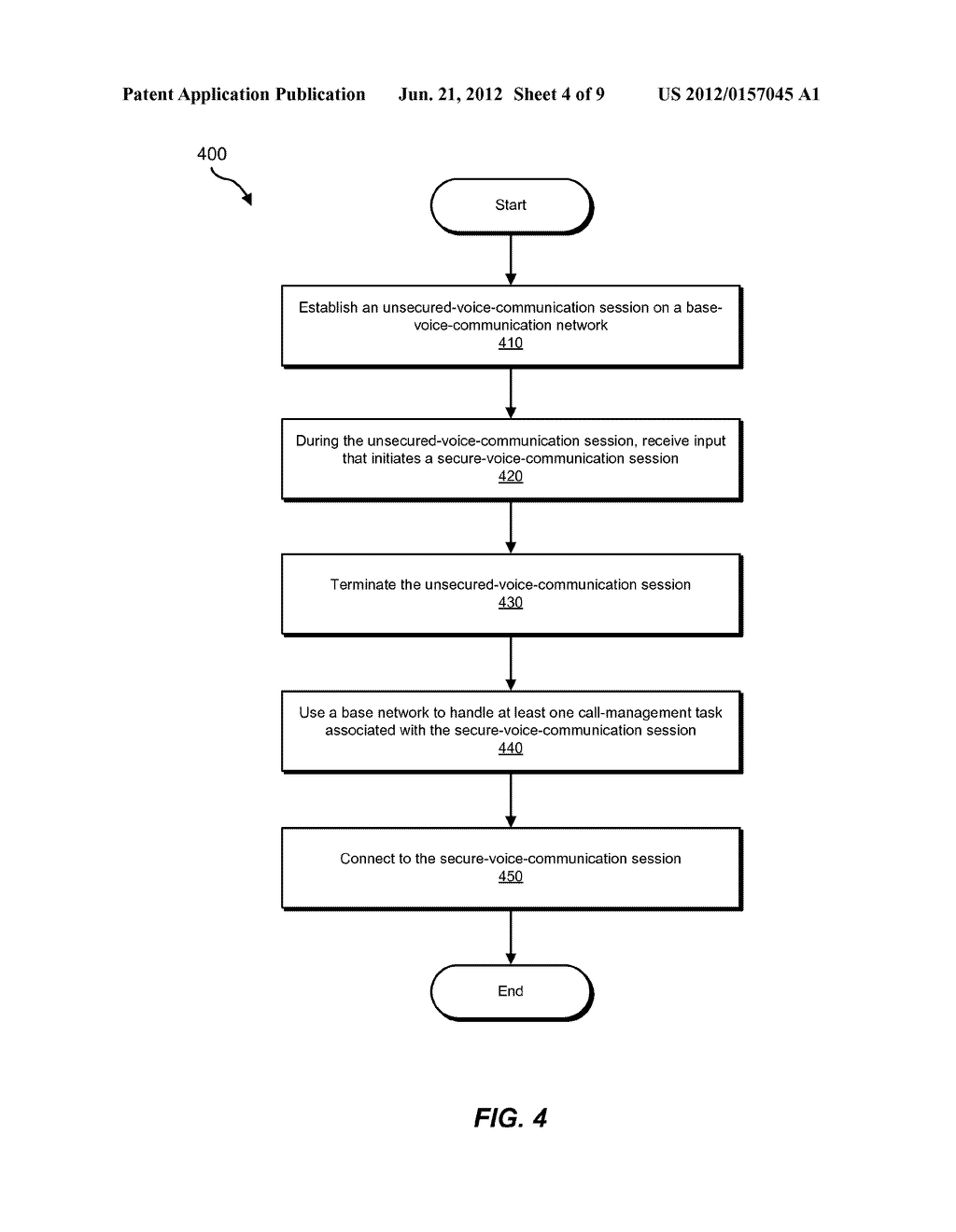 Methods, Systems, and Apparatus for Handling Secure-Voice-Communication     Sessions - diagram, schematic, and image 05