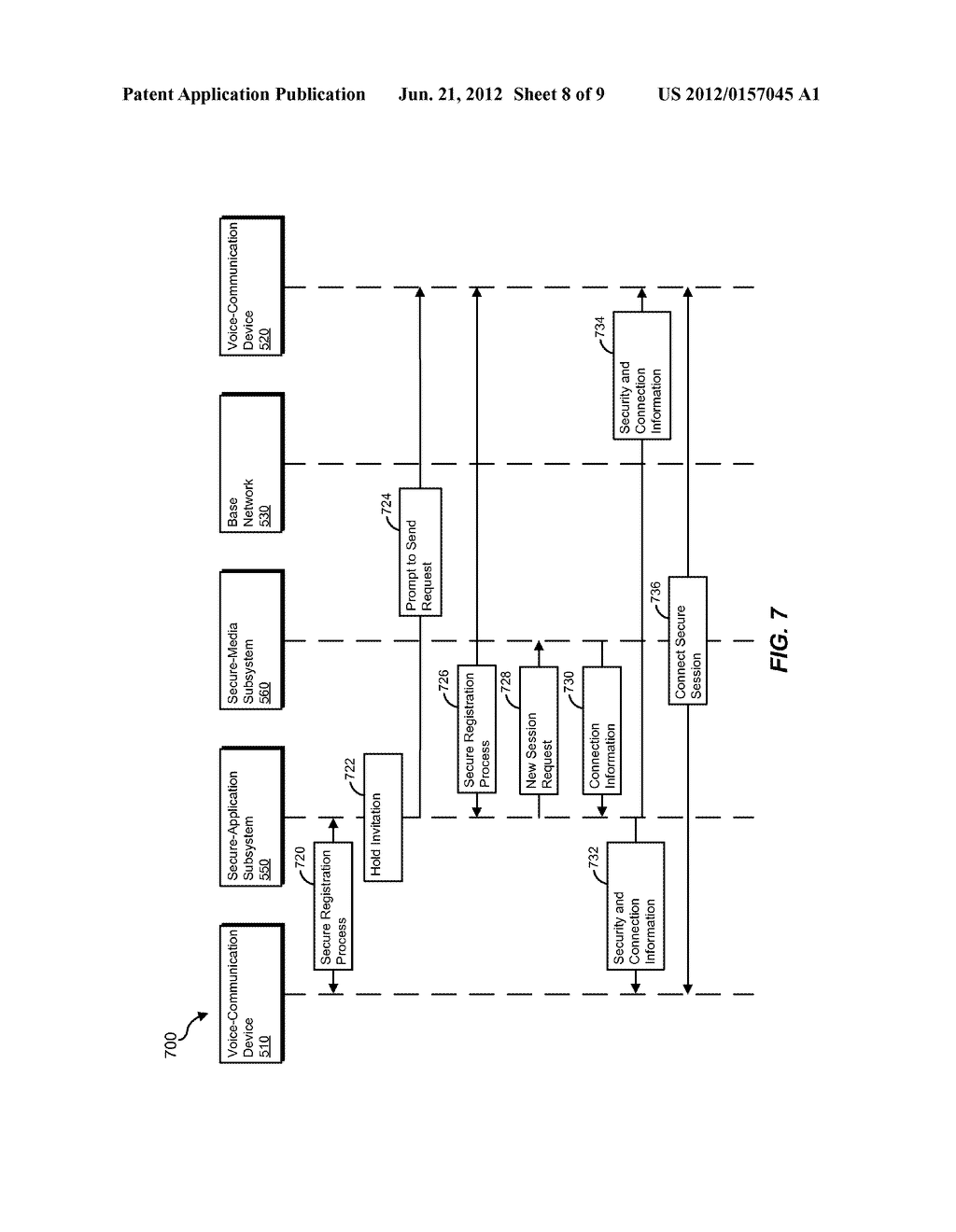 Methods, Systems, and Apparatus for Handling Secure-Voice-Communication     Sessions - diagram, schematic, and image 09