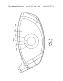 STRIKING FACE OF A GOLF CLUB HEAD diagram and image