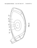 STRIKING FACE OF A GOLF CLUB HEAD diagram and image