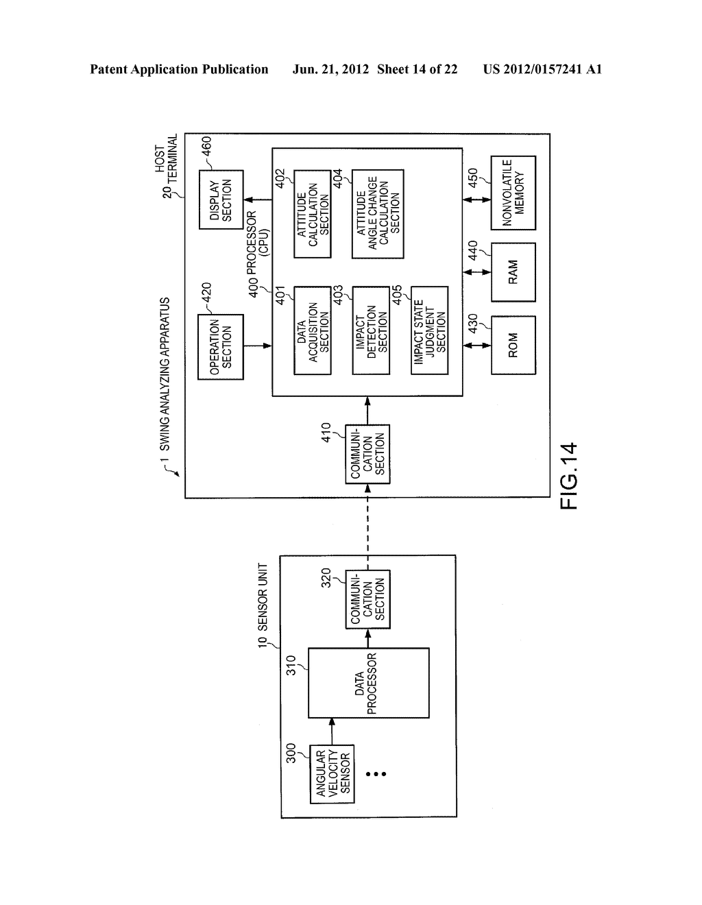 SWING ANALYZING APPARATUS - diagram, schematic, and image 15