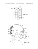 FOOTBALL TRAINING AID AND METHOD diagram and image