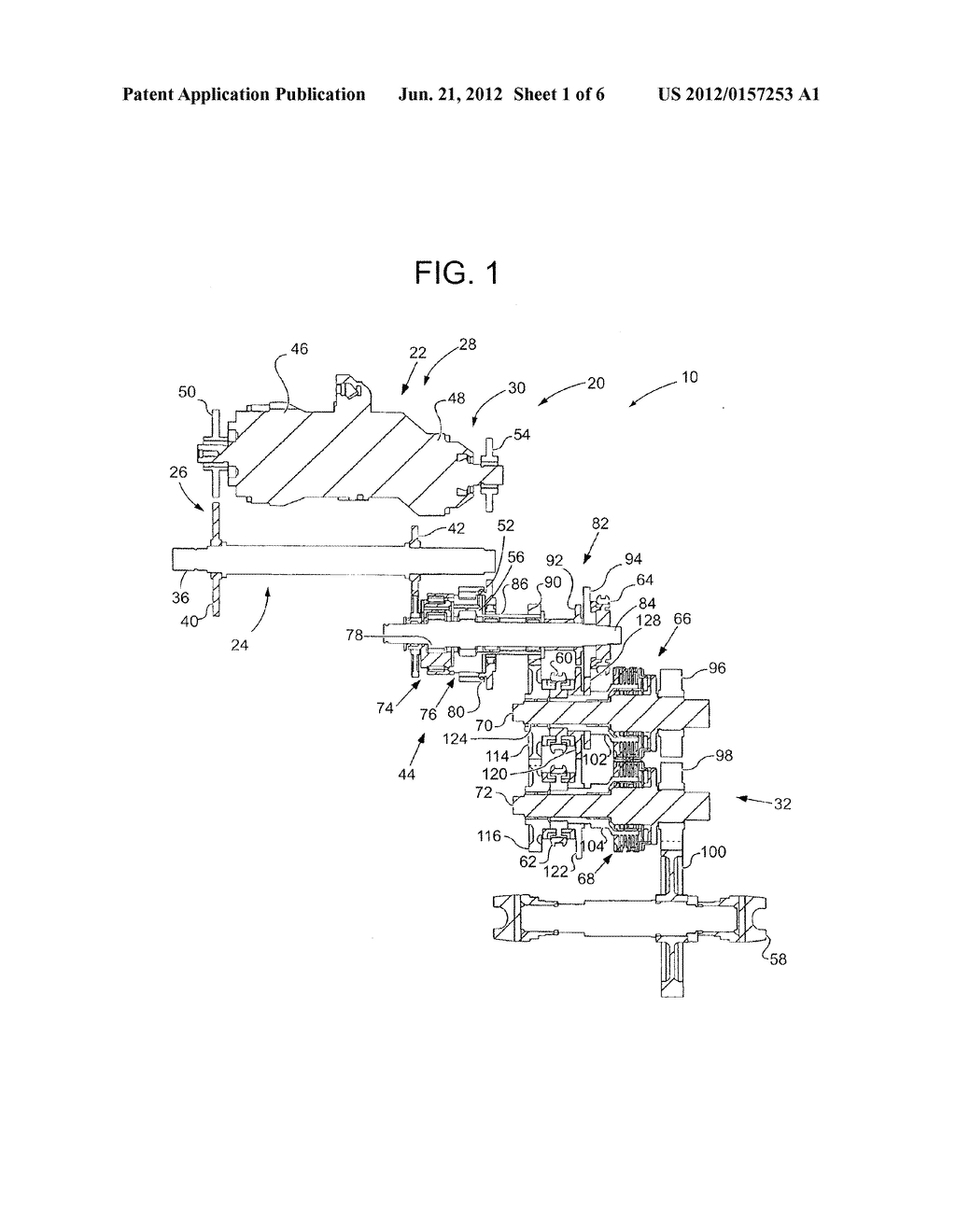 Control arrangement and method of controlling a transmission in a machine - diagram, schematic, and image 02