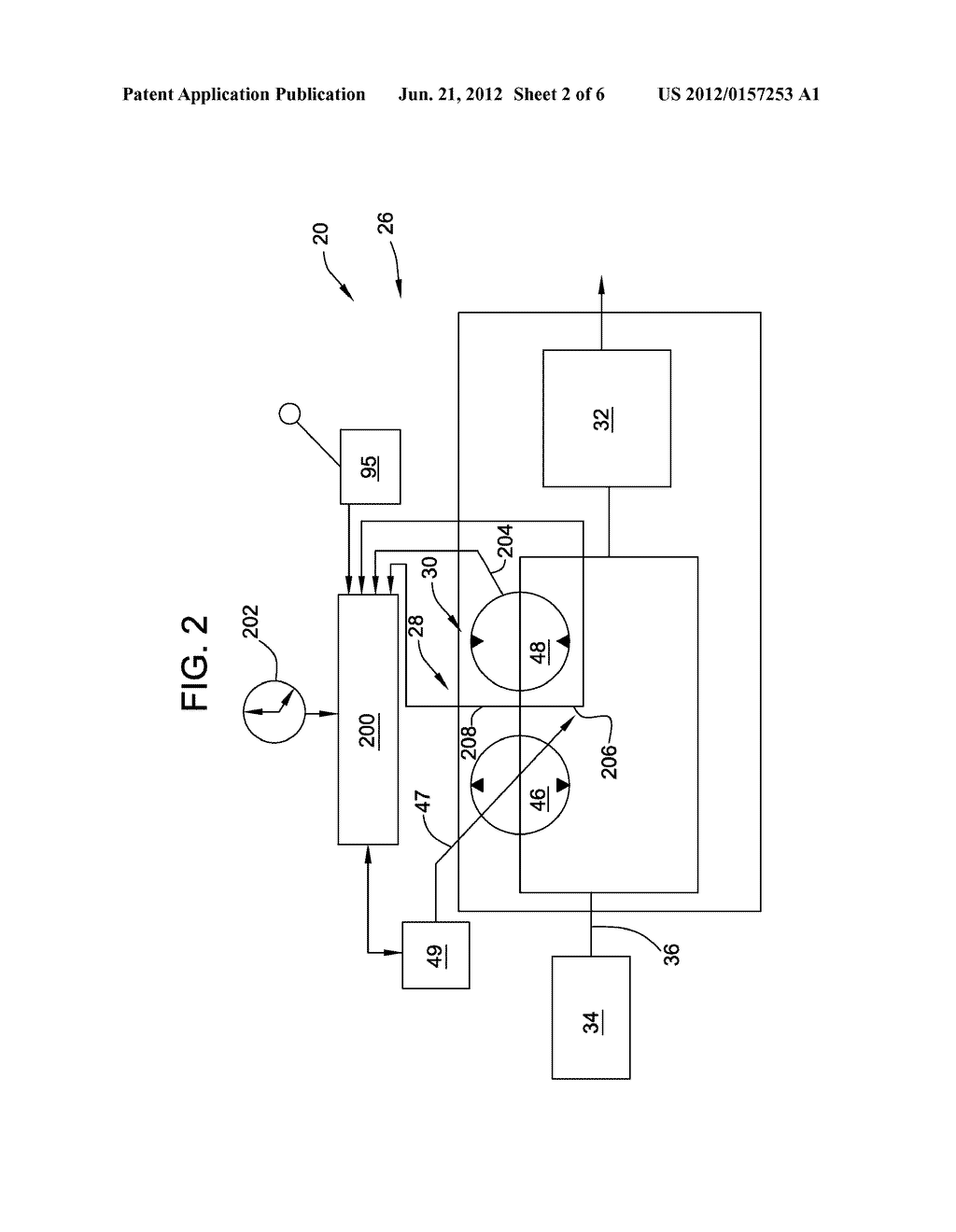 Control arrangement and method of controlling a transmission in a machine - diagram, schematic, and image 03