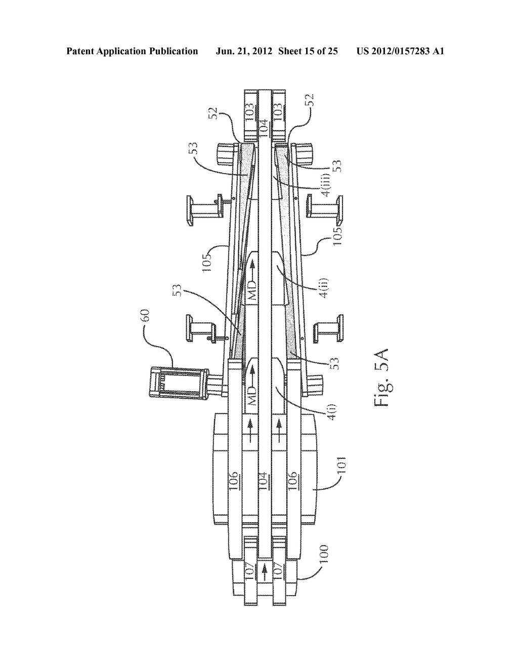 METHOD FOR TURNING A PLIABLE MEMBER OF AN ARTICLE MOVING ALONG A MACHINE     DIRECTION - diagram, schematic, and image 16